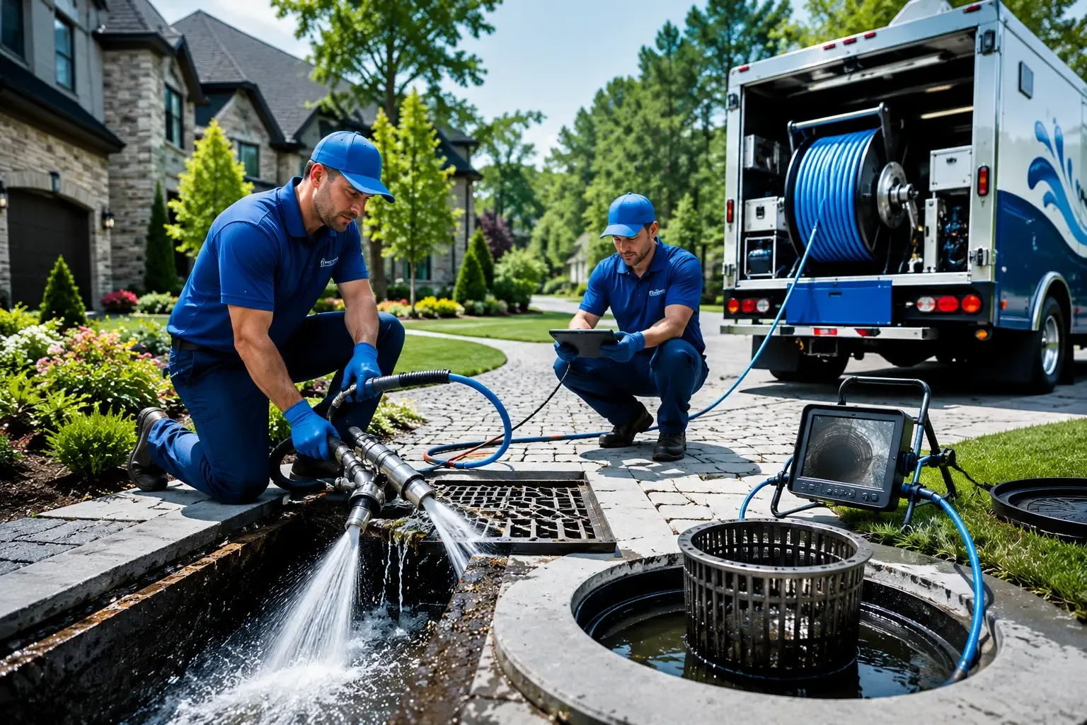 Local outdoor drain cleaning professionals in Chester, MA